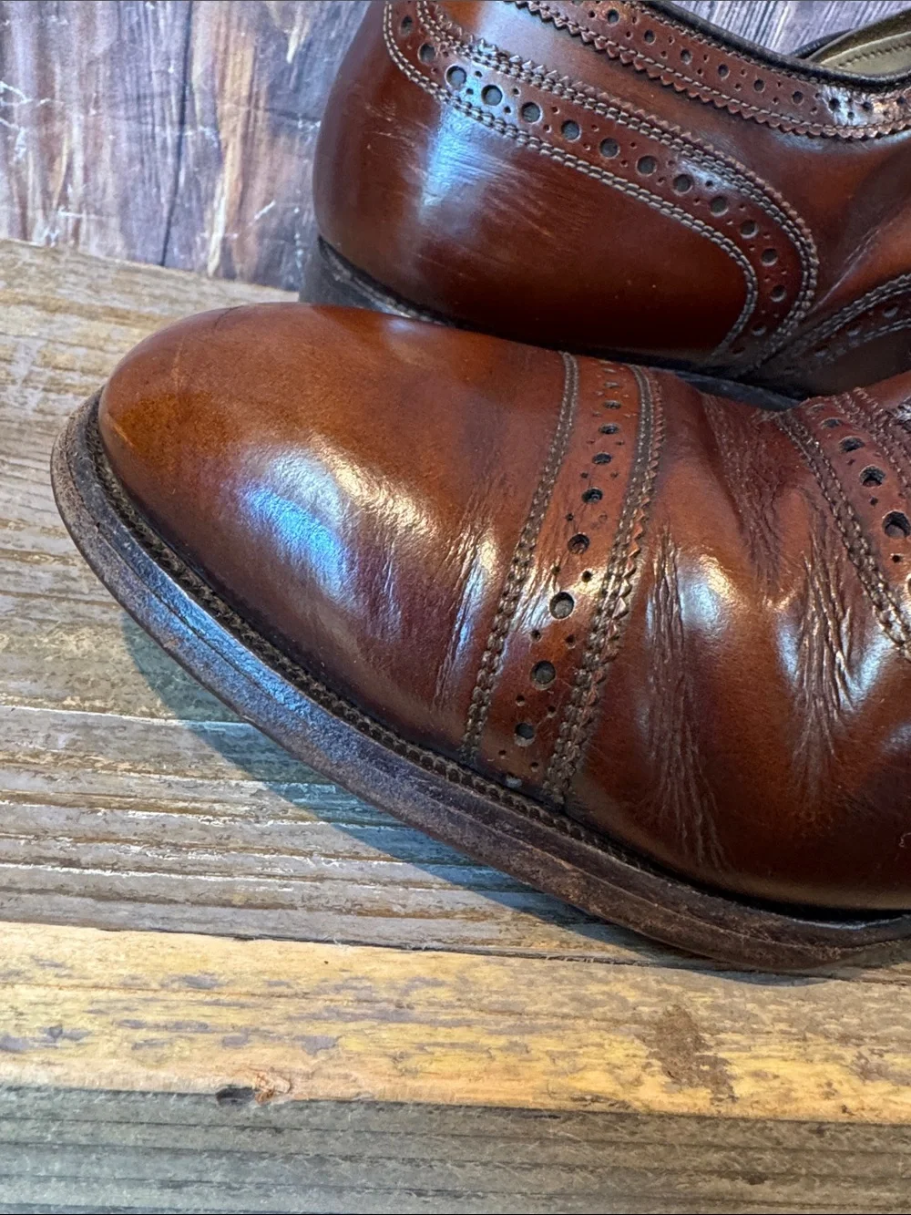 Strand Shell Cordovan Cap-toe Oxford Dress Shoe